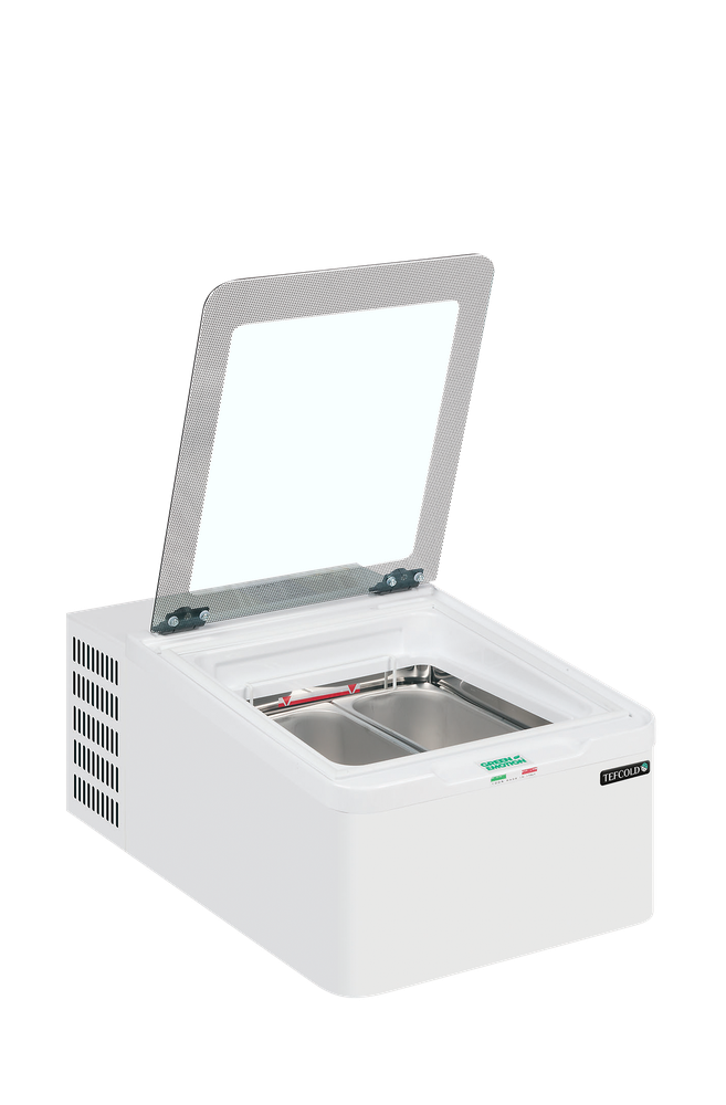 TEFCOLD MINI CREAM 2V Counter Top Scoop Ice Cream Display