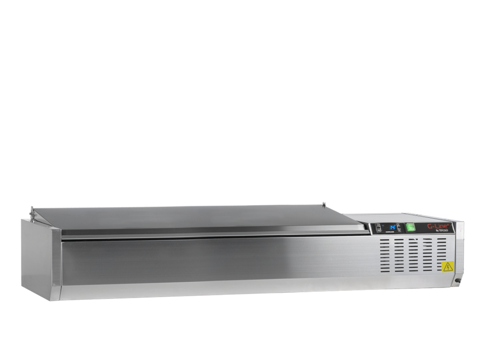 G-Line by TEFCOLD GVC33-150 S/S Gastronorm Topping Shelf  With Lid