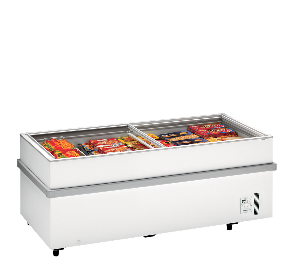 TEFCOLD 900CHV WH Island Site Freezer