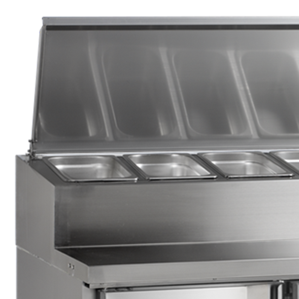 TEFCOLD SS7300 Gastronorm Prep Counter - Image 2