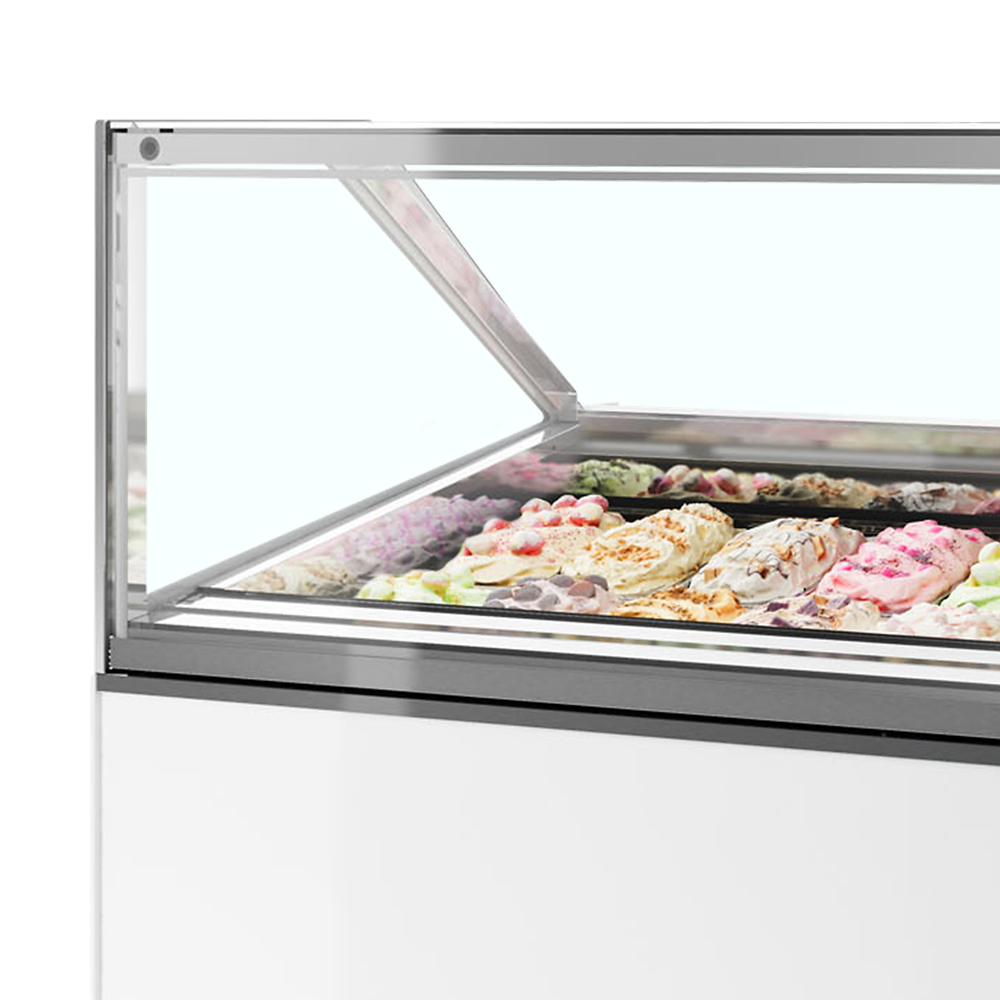 ISA MILLENNIUM ST12 Ventilated Scoop Ice Cream Display - Image 3
