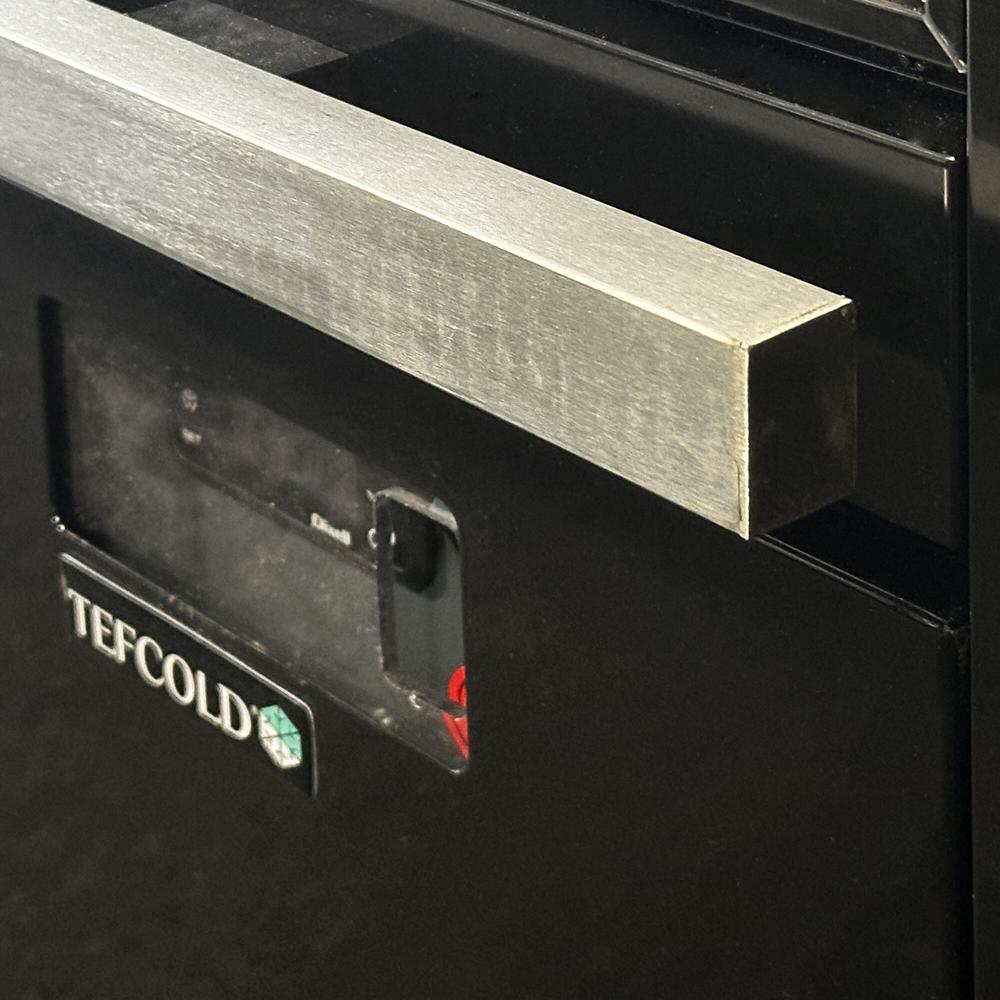 TEFCOLD Galaxy+ GPF2D Black Glass Door Freezer - Image 4