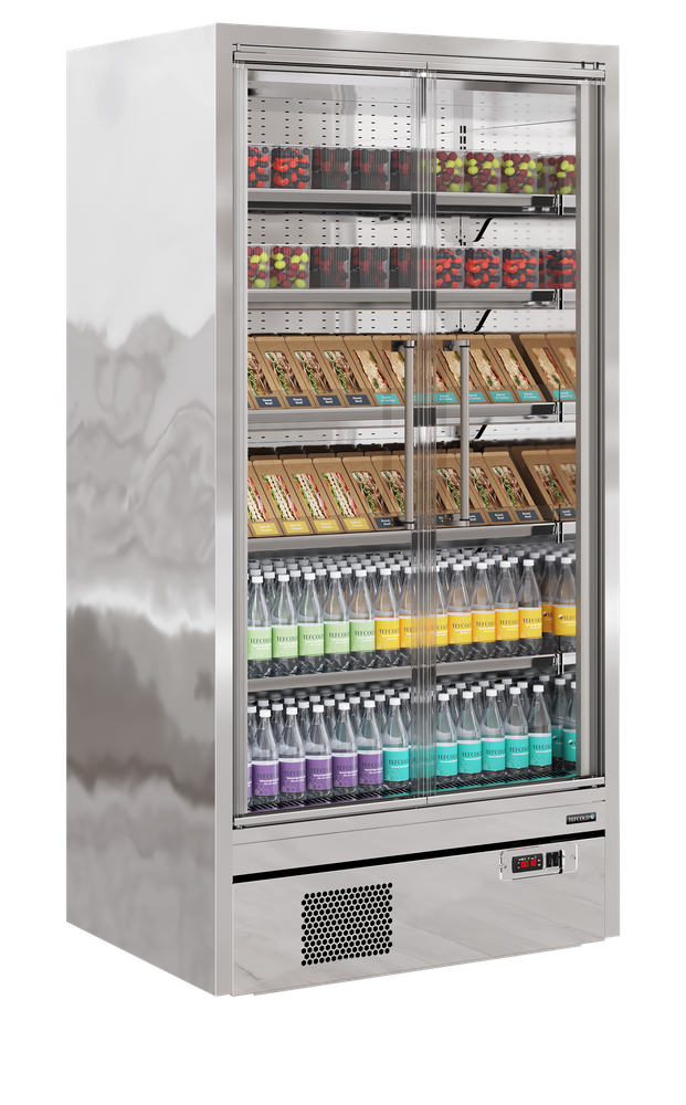 TEFCOLD Galaxy+ GP10FGD SS Multideck With Doors - Image 2