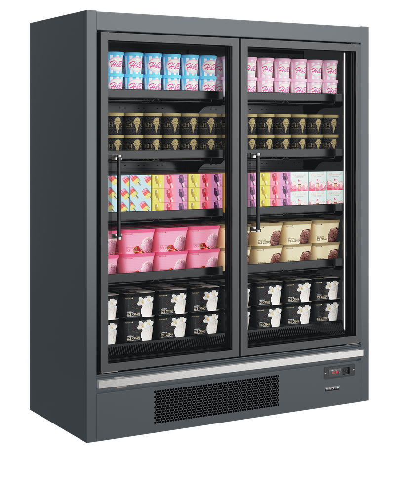 TEFCOLD Galaxy+ GPF2D Glass Door Freezer - Image 2