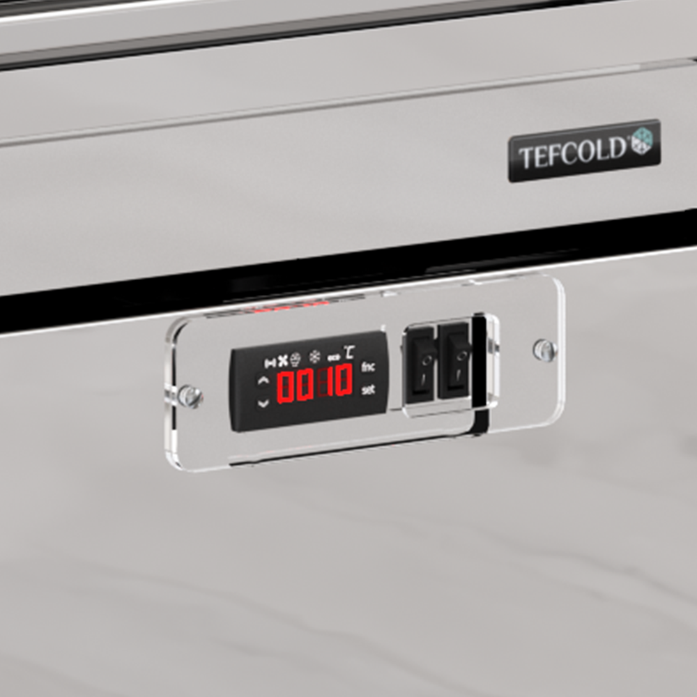 TEFCOLD Galaxy+ GP26FGD SS Multideck With Doors - Image 3