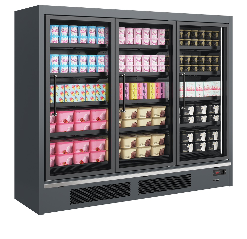 TEFCOLD Galaxy+ GPF3D Glass Door Freezer - Image 2